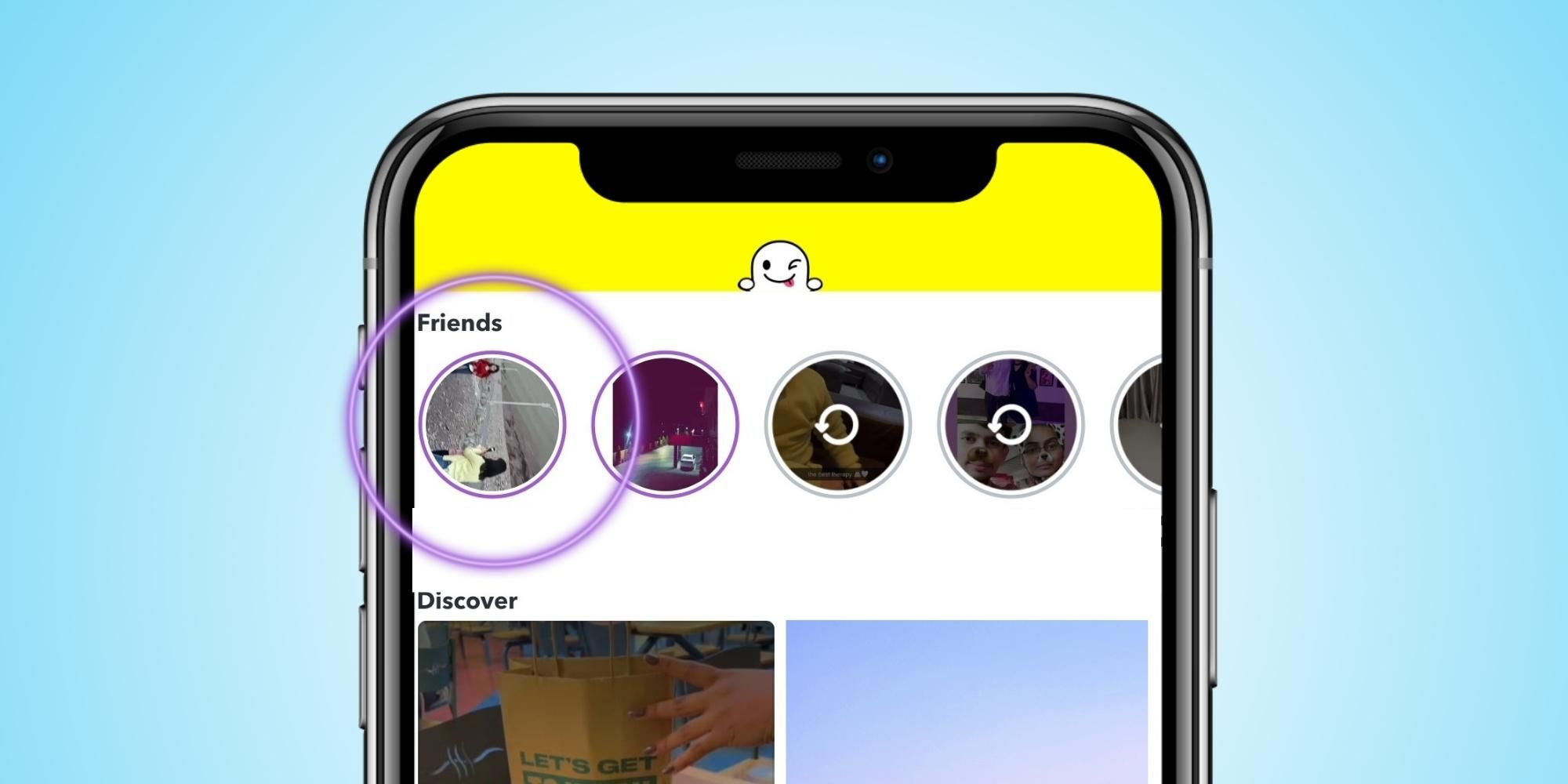 What Does Purple Ring Mean In Snapchat