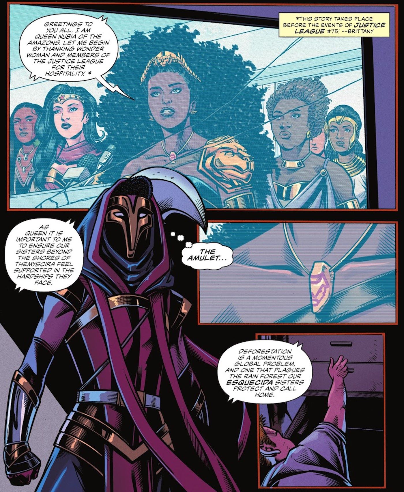 Queen Nubia Press Conference