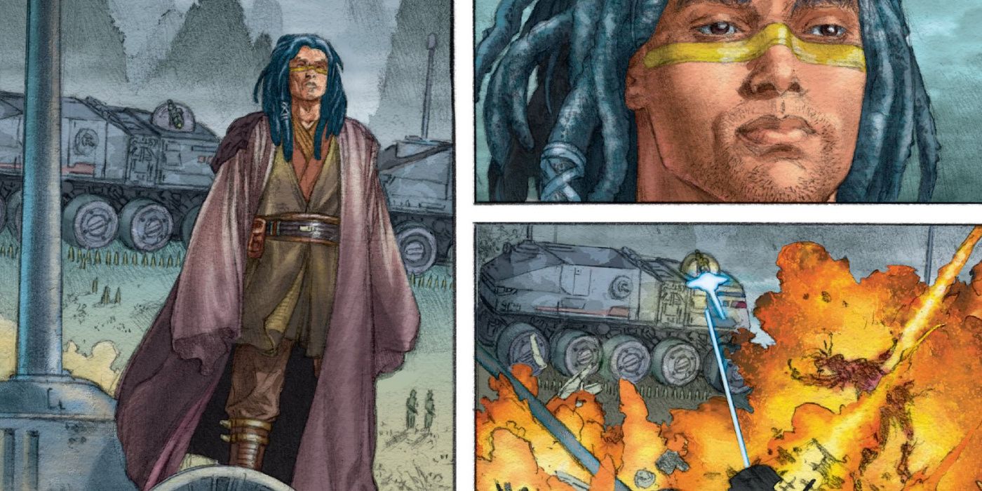 Quinlan Vos is killed in Star Wars comics.