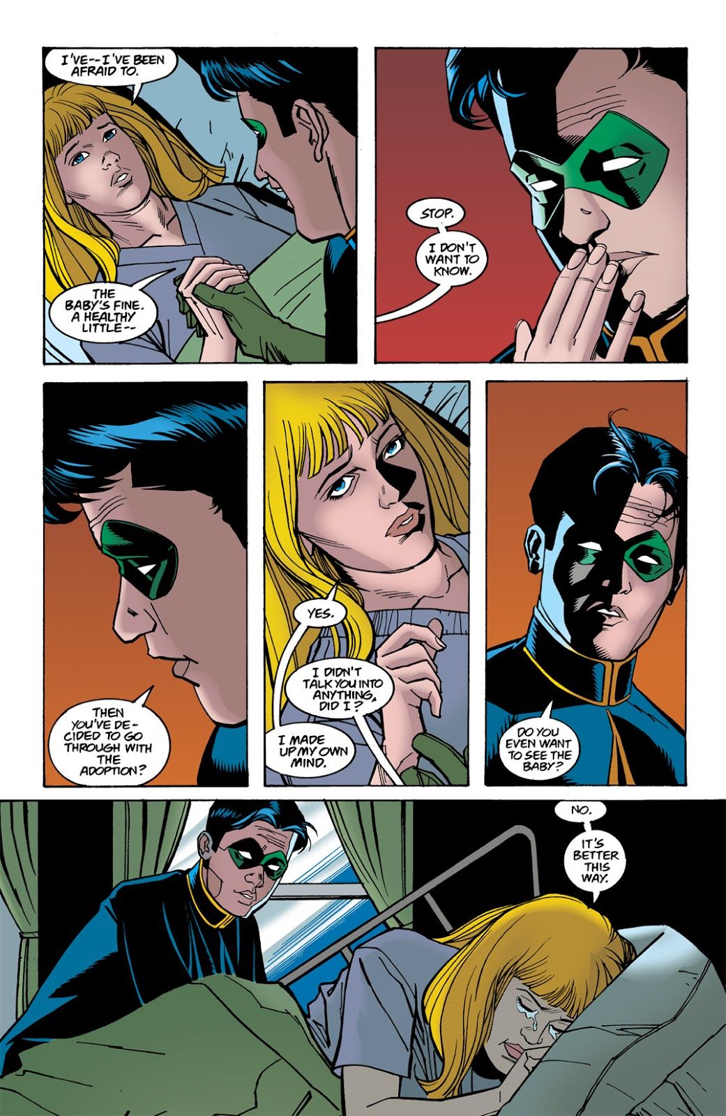 Stephanie Brown decides to give her baby up for adoption.