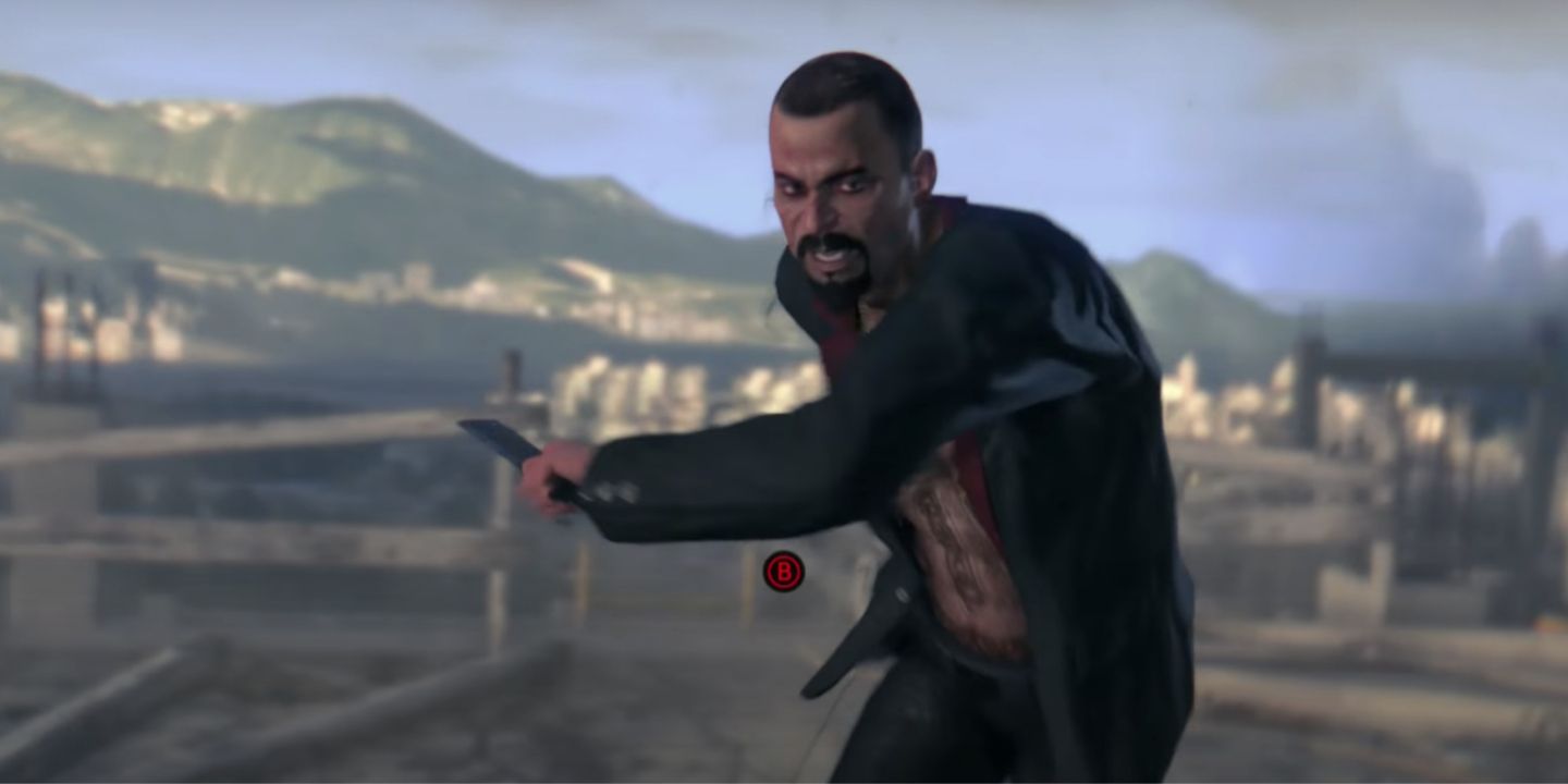 Rais from Dying Light in the quicktime final fight