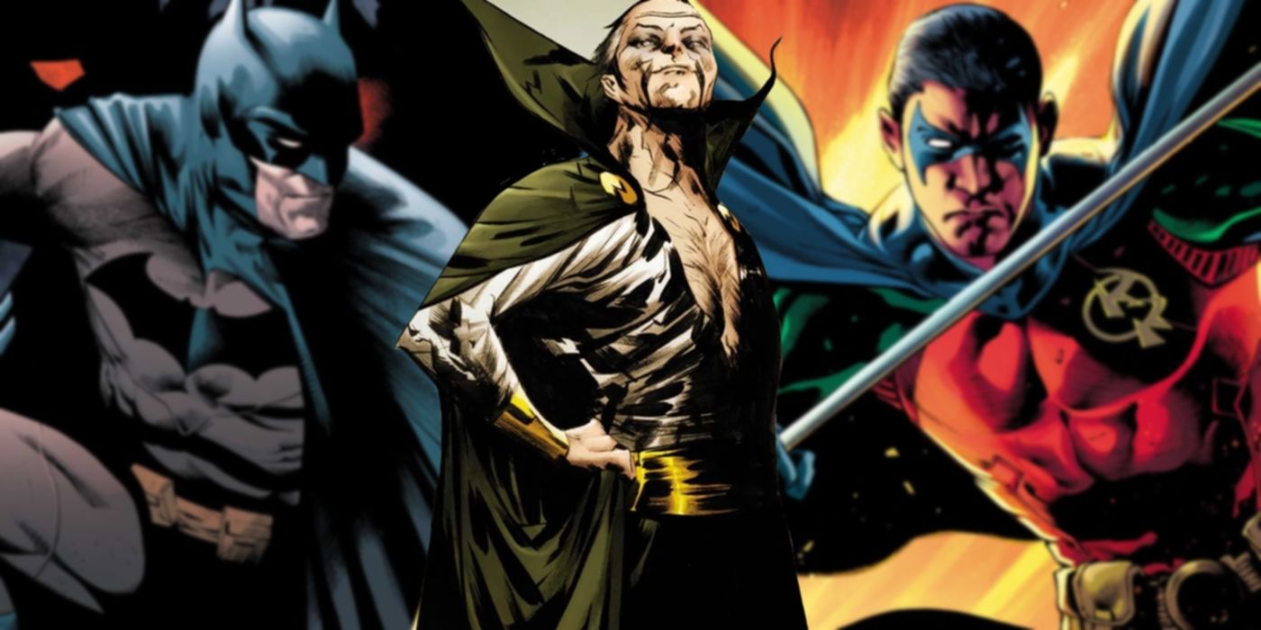 Ra&rsquo;s al Ghul Batman and Tim Drake Robin DC Comics