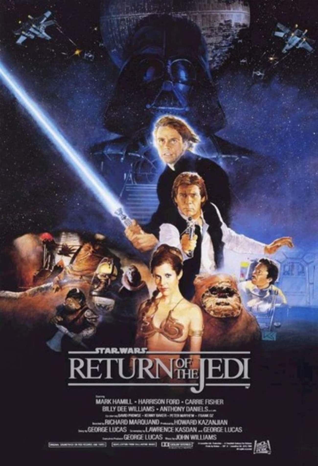 Retun of the Jedi style b theatrical release poster