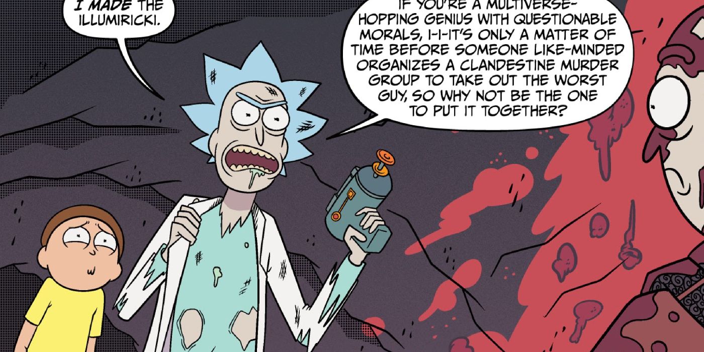 Rick and Morty, Rick explains the Illumiricki