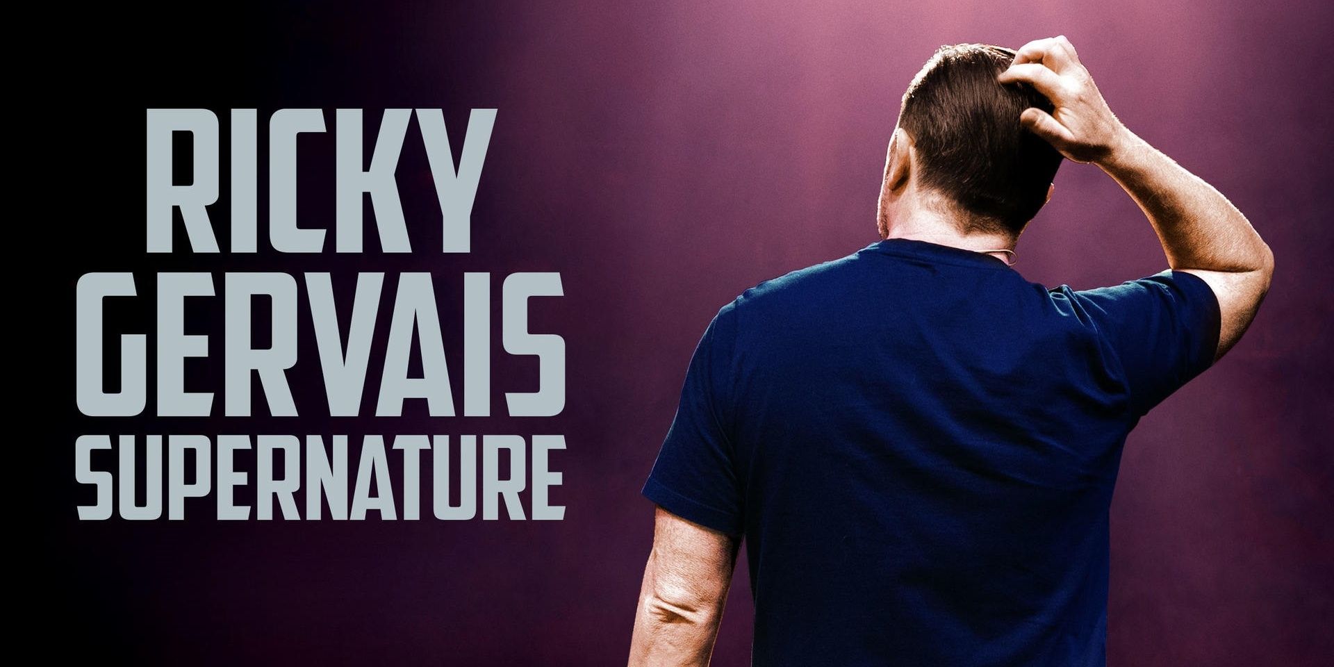 Ricky Gervais Supernature promotional image