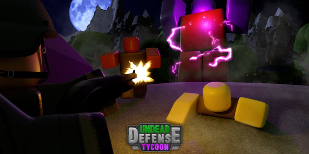 Promo artwork for Roblox's Undead Defense Tycoon