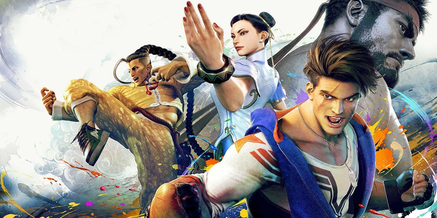 A collage of Street Fighter 6 characters in key art.