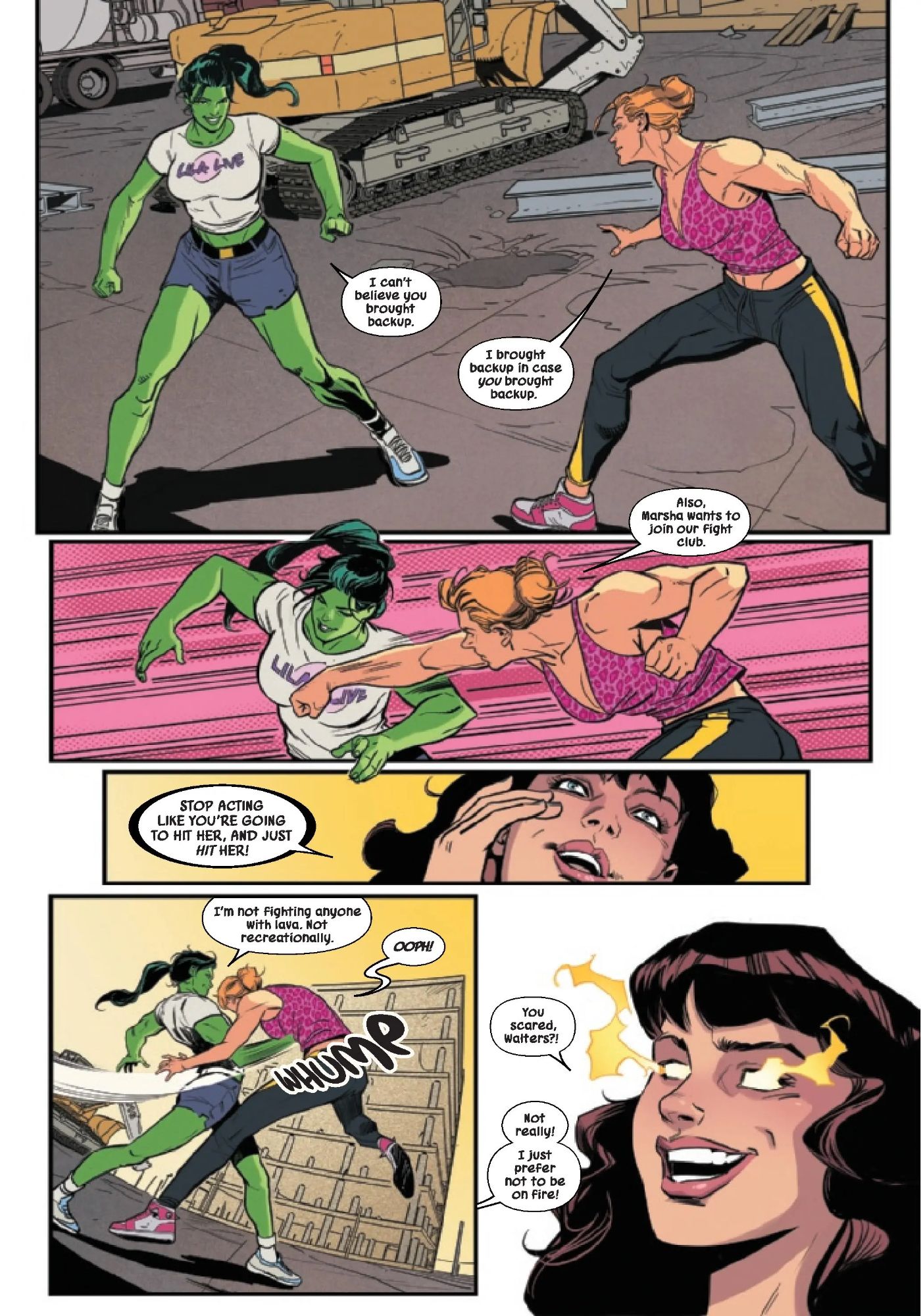 She-Hulk Fight Club