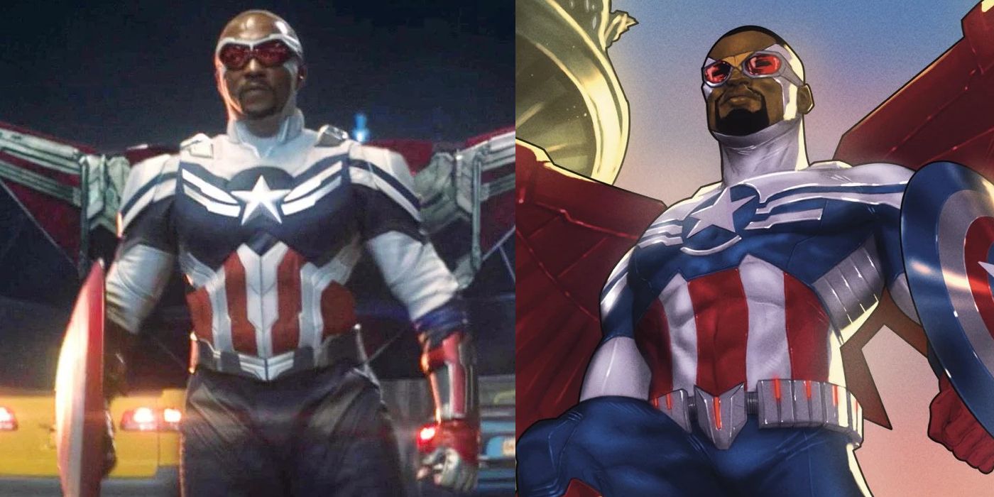 Anthony Mackie lands in Captain America suit and Sam Wilson Cap in comics