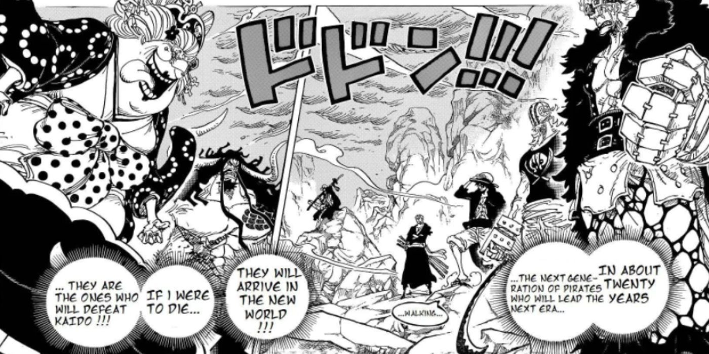 Worst Generation vs Kaido and Big Mom in One Piece.