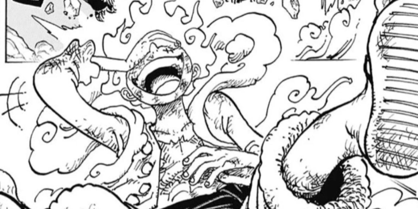 Monkey D. Luffy Gear 5 from One Piece.