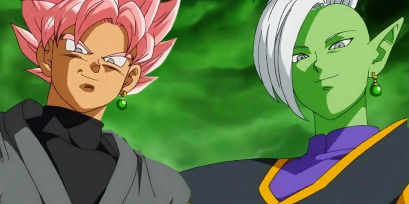 Goku Black y Zamasu en DBS.