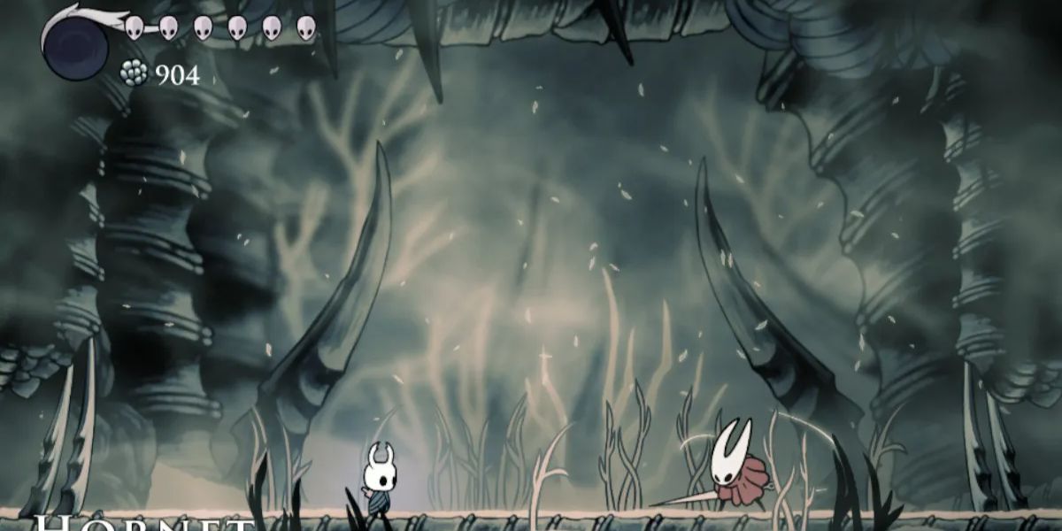 Second Boss Battle WIth Hornet In Hollow Knight