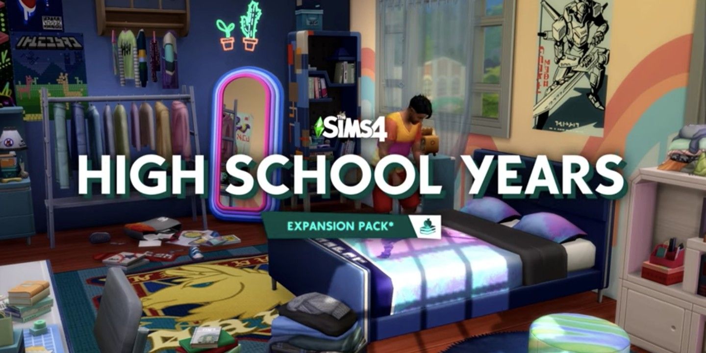 Sims 4 High School Years title.