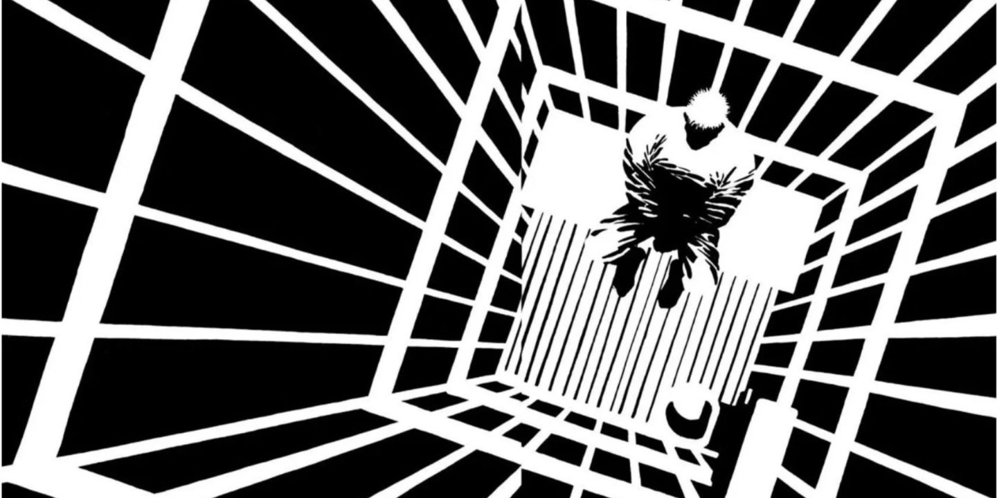 John Hartigan behind bars.