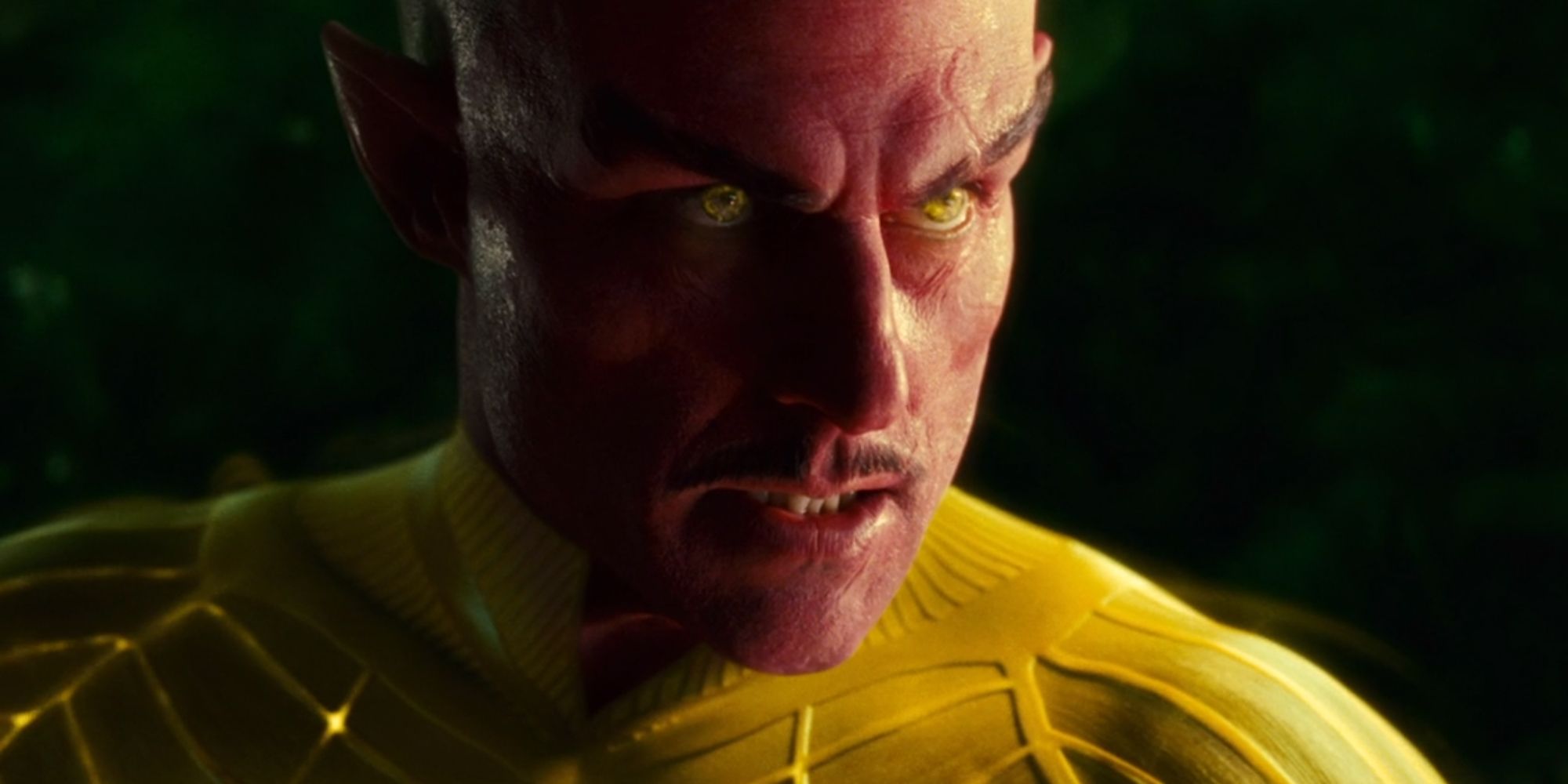 Sinestro becoming a Yellow Lantern in Green Lantern 2011