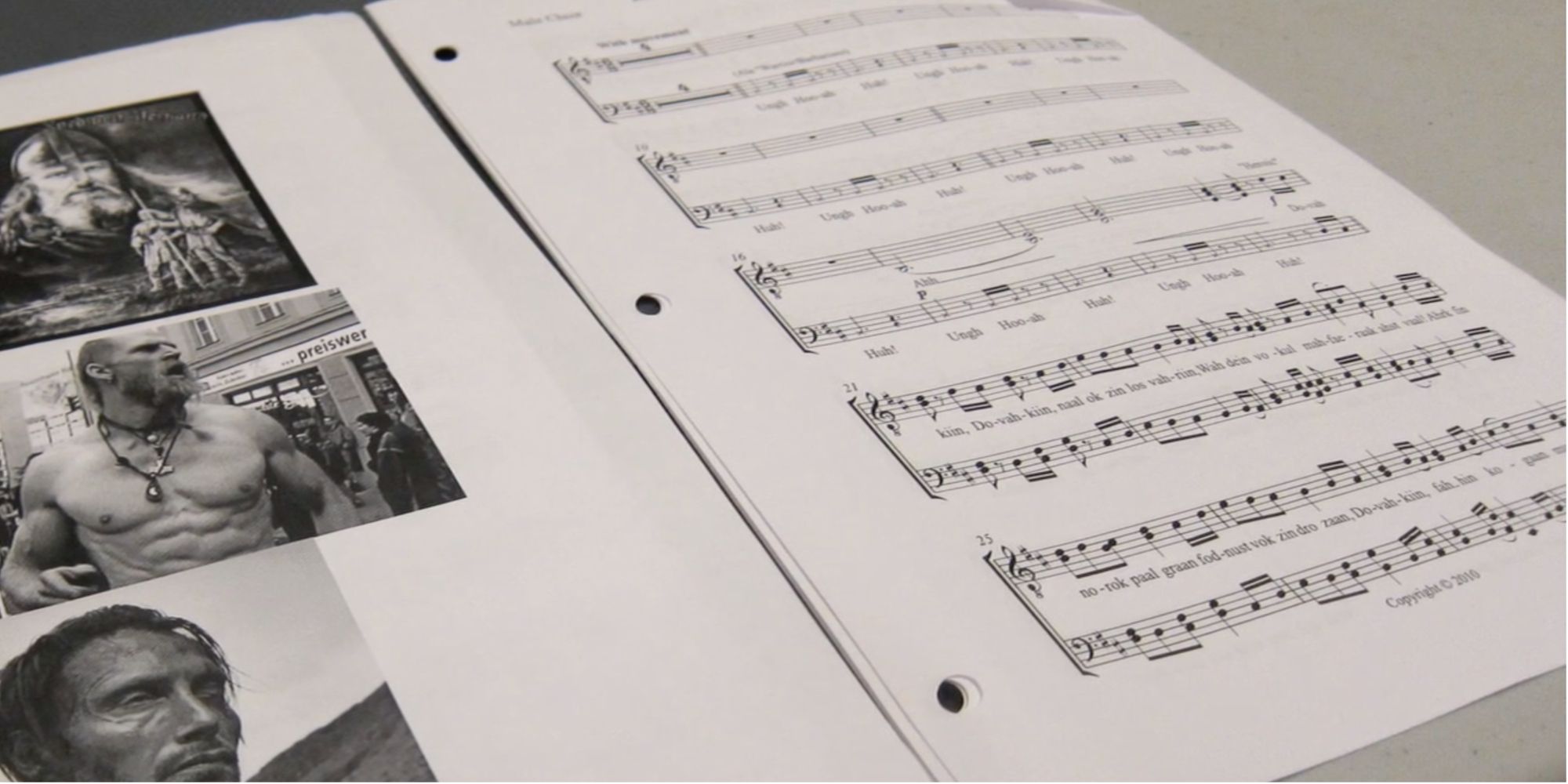 Skyrim Dragonborn theme music