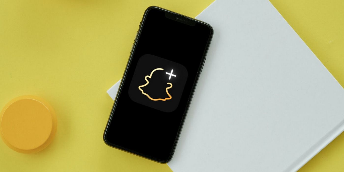 Snapchat logo on iPhone 11