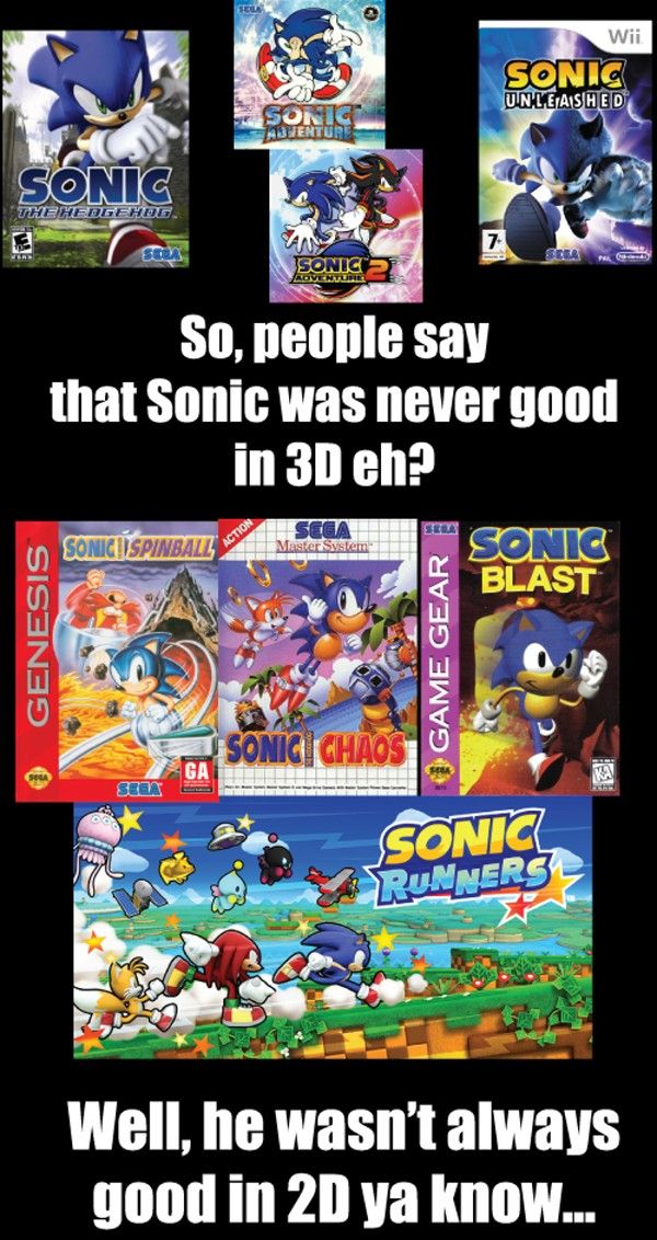 Sonic Comparisons12