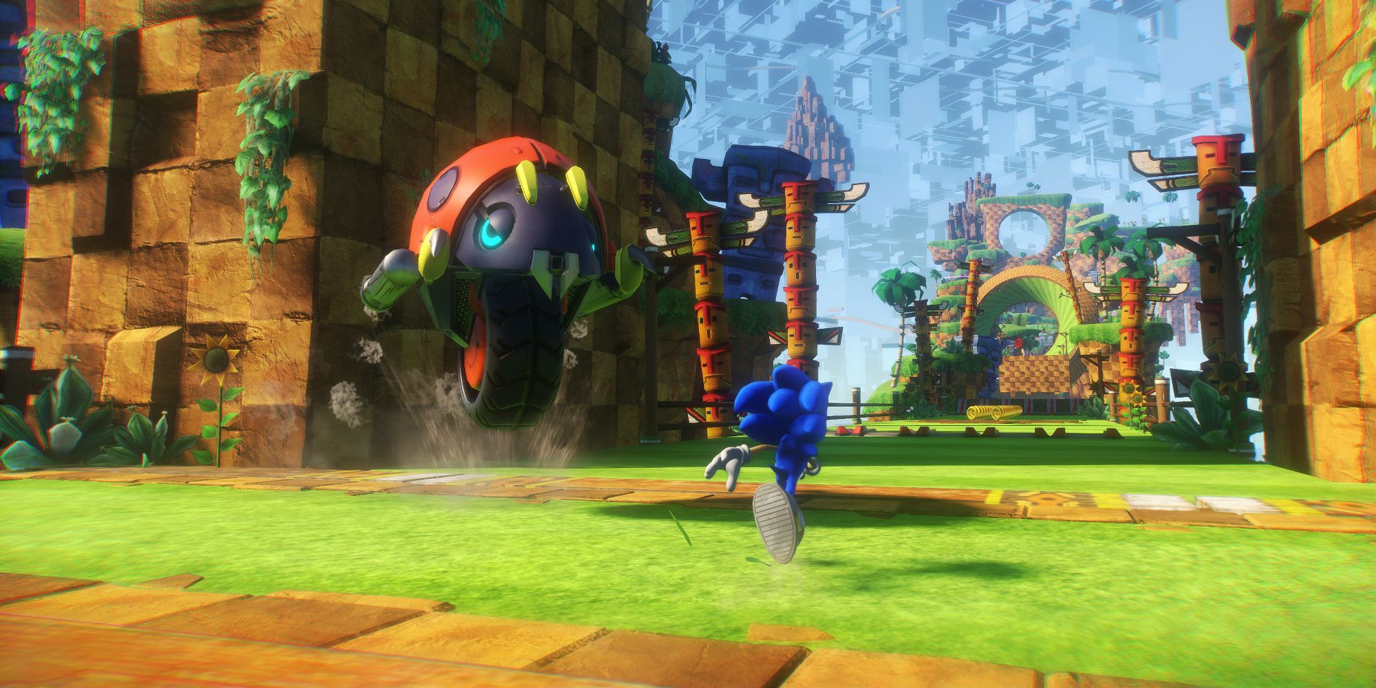 Sonic Frontiers Cyber Space Screenshot