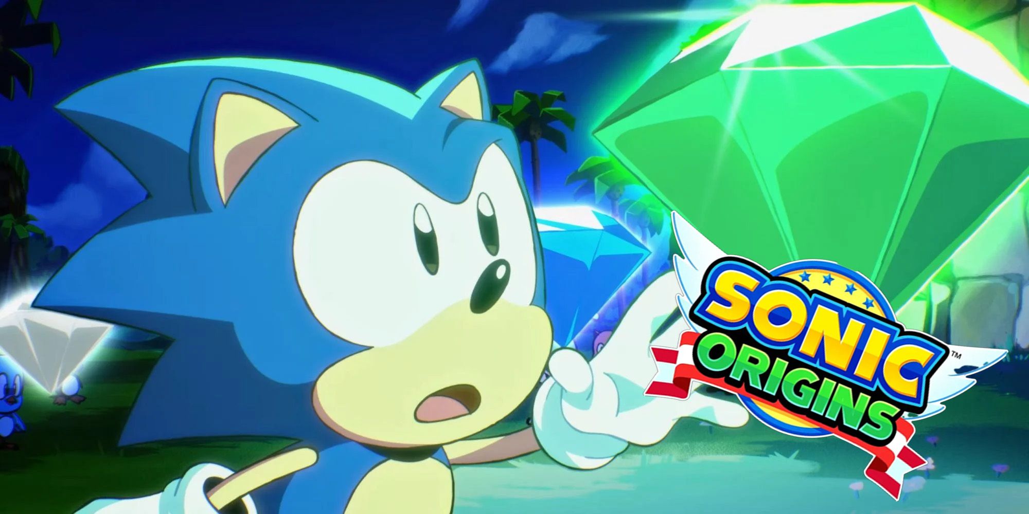 Sonic Origins Chaos Emeralds Super Sonic