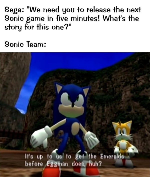 Sonic Plot meme
