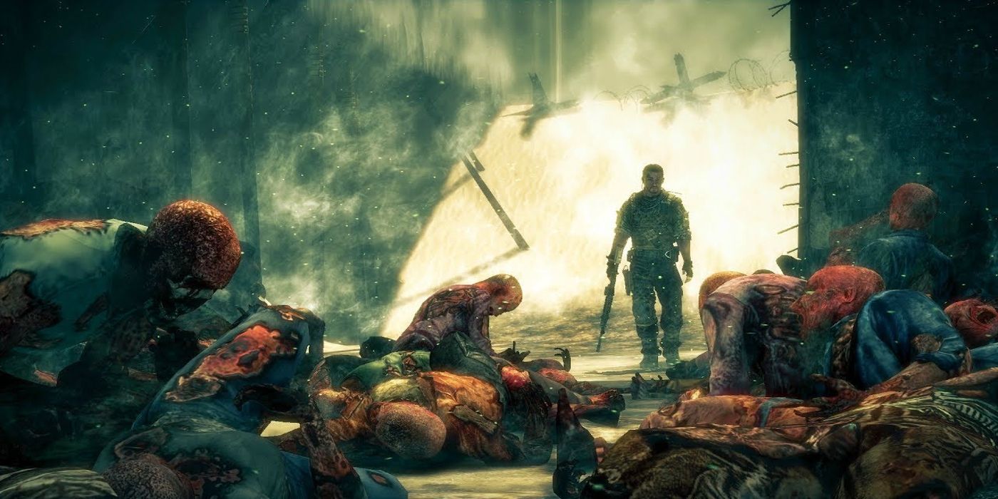 A screenshot from the video game Spec Ops: The Line.