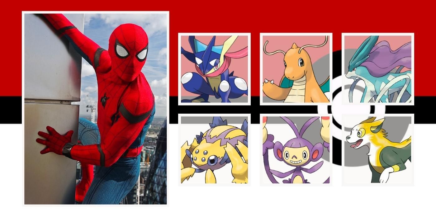 Spider-Man's Pokemon Team