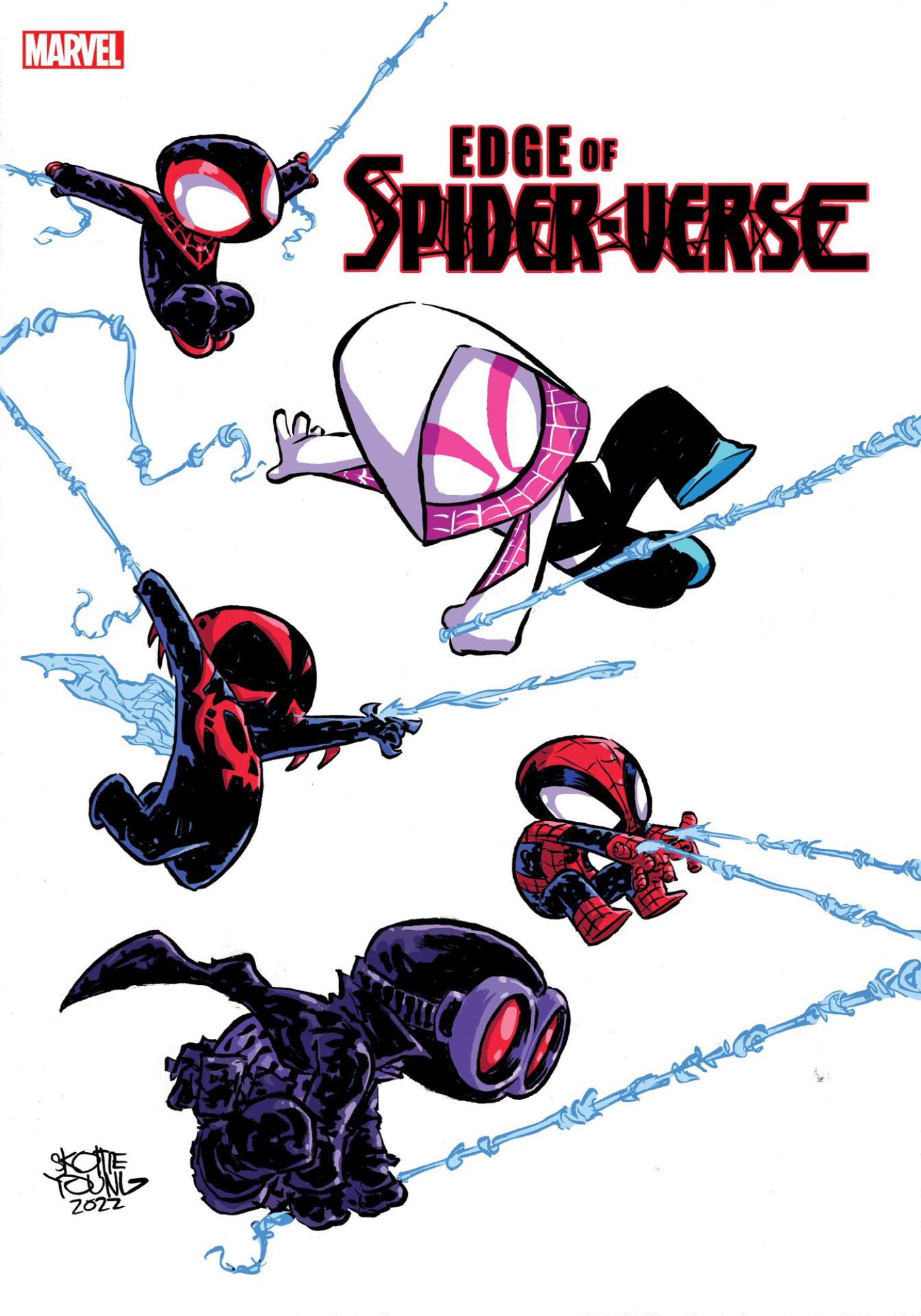 Marvel’s Spider-Verse Gets Even Cuter In New Skottie Young Art