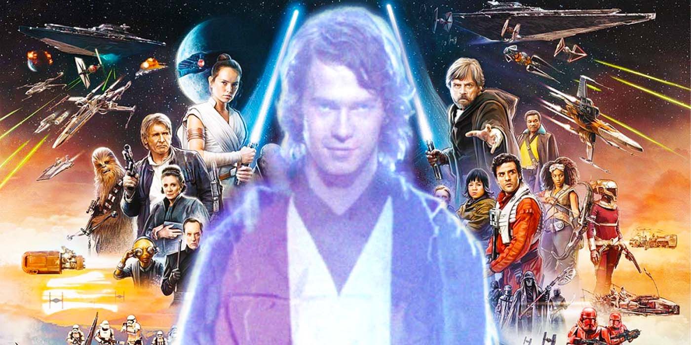 Star Wars Confirms Why Anakin's Force Ghost Didn't Return In The Sequels