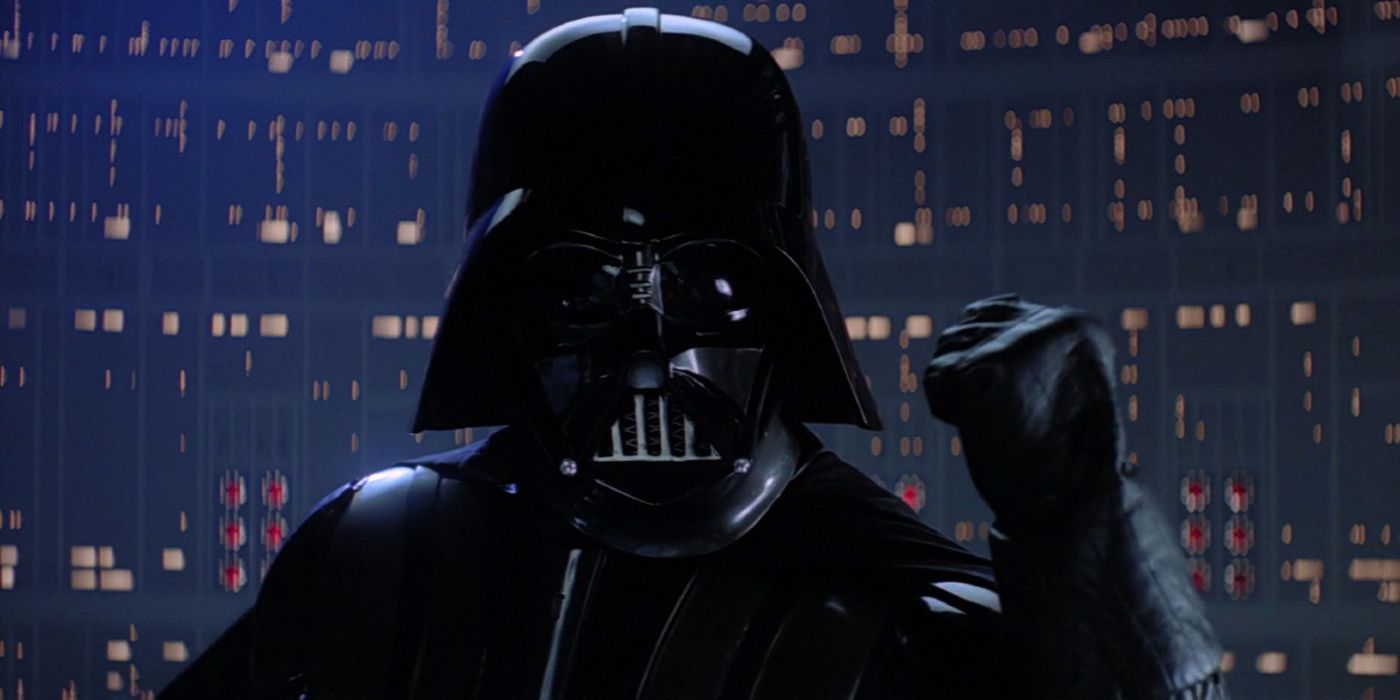 Star Wars Darth Vader speas with Luke in The Empire Strikes Back