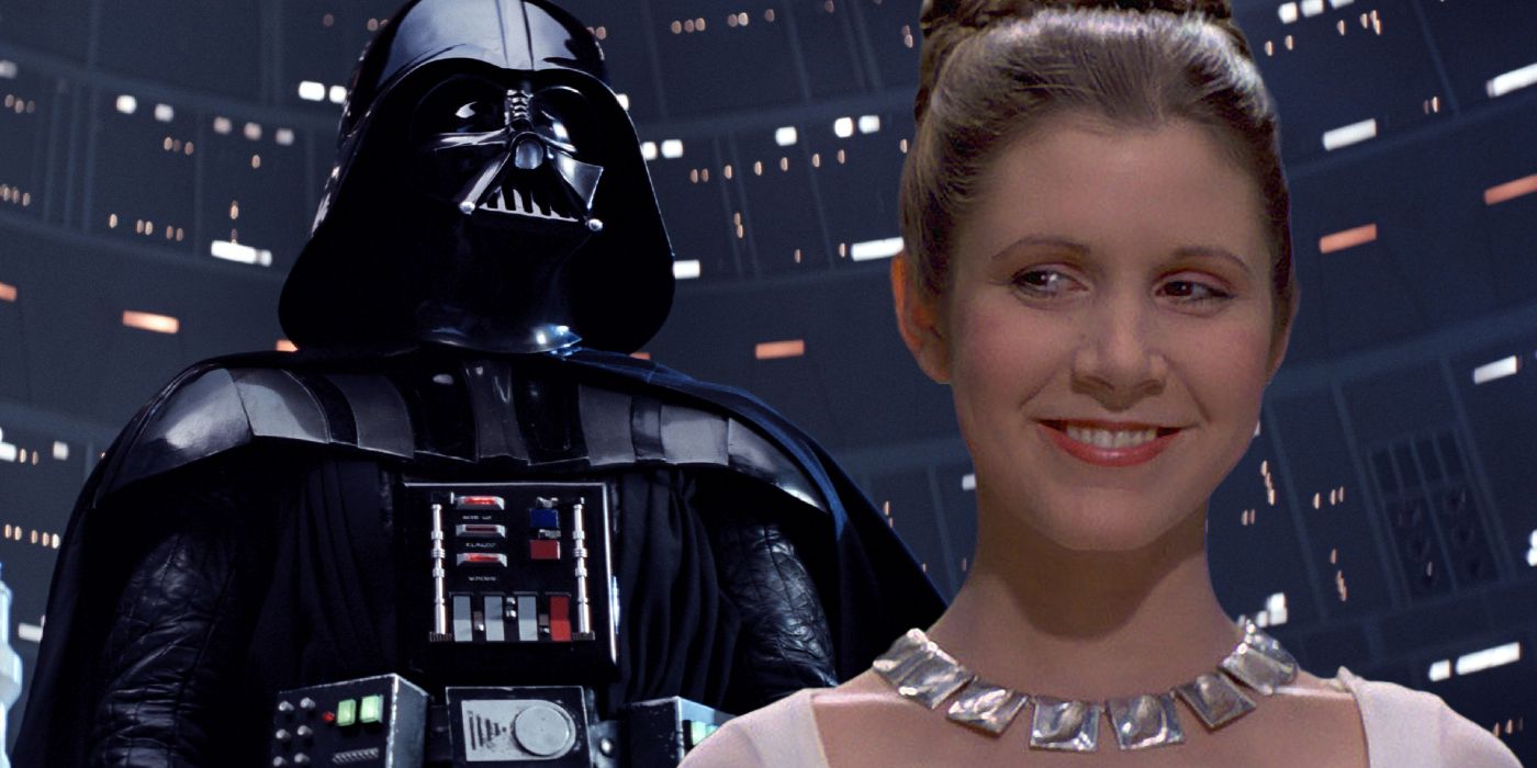 Star Wars Leia A New Hope Darth Vader