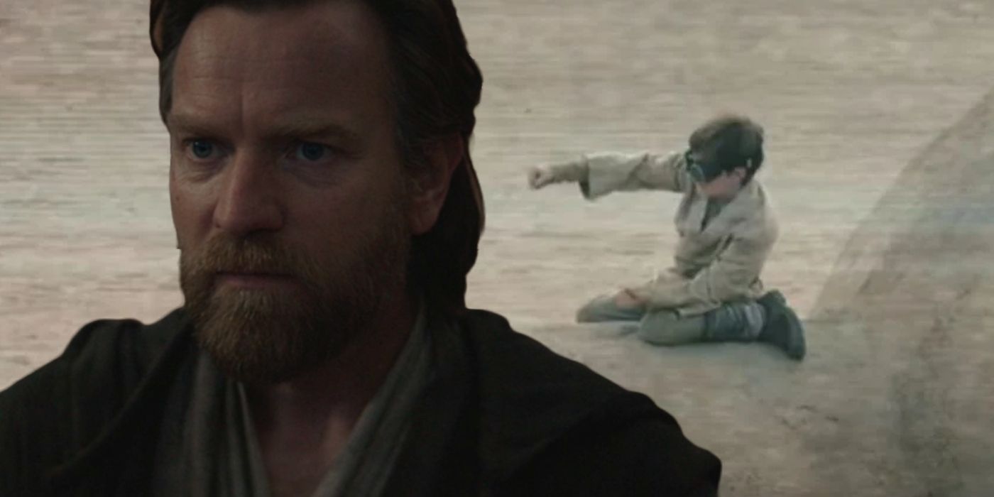 Star Wars Obi-Wan Kenobi and Luke Skywalker