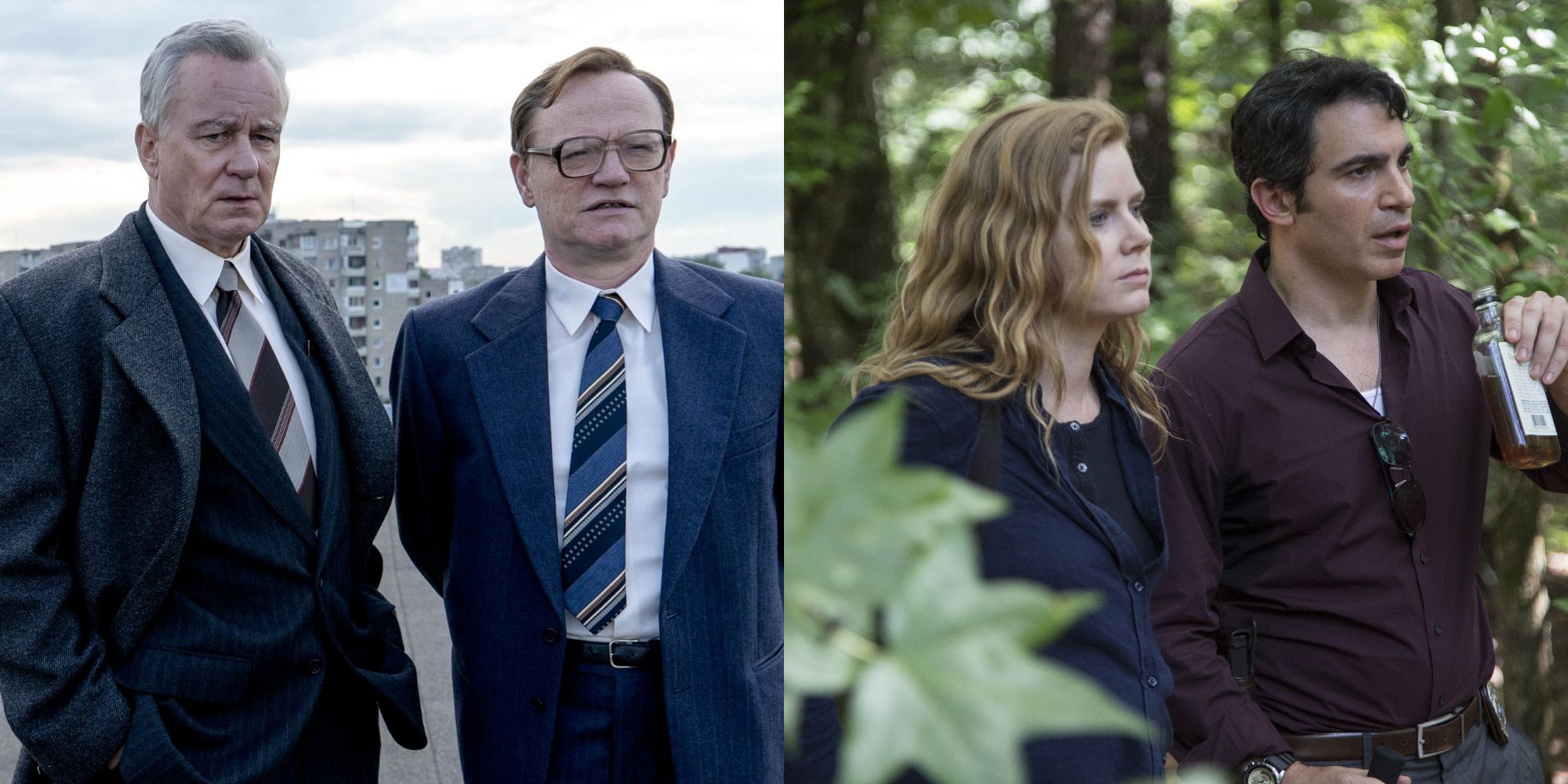 Boris and Valery in Chernobyl and Camille and Richard in Sharp Objects.