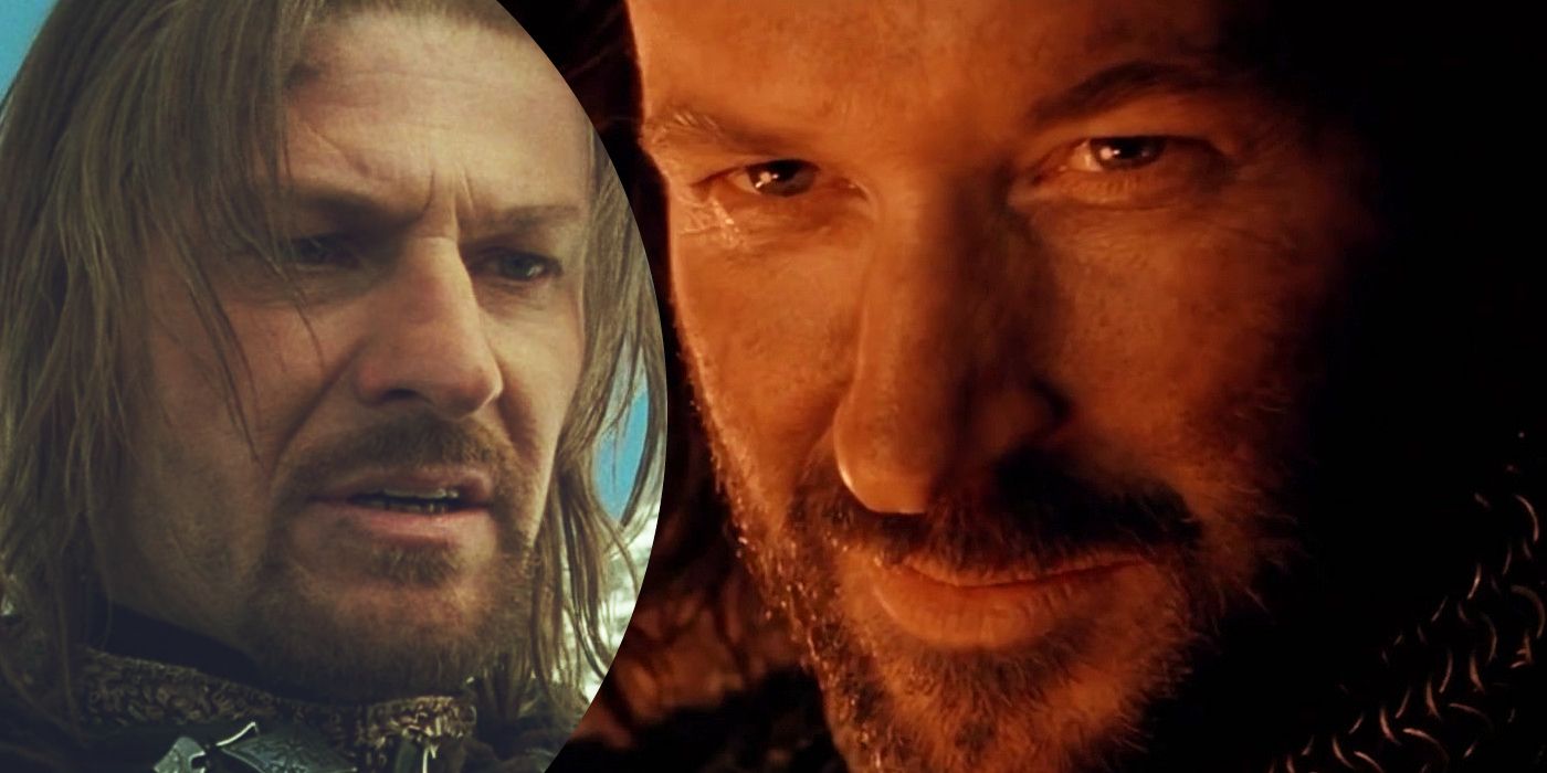 Boromir observes the ring; Isildur refuses to destroy the ring
