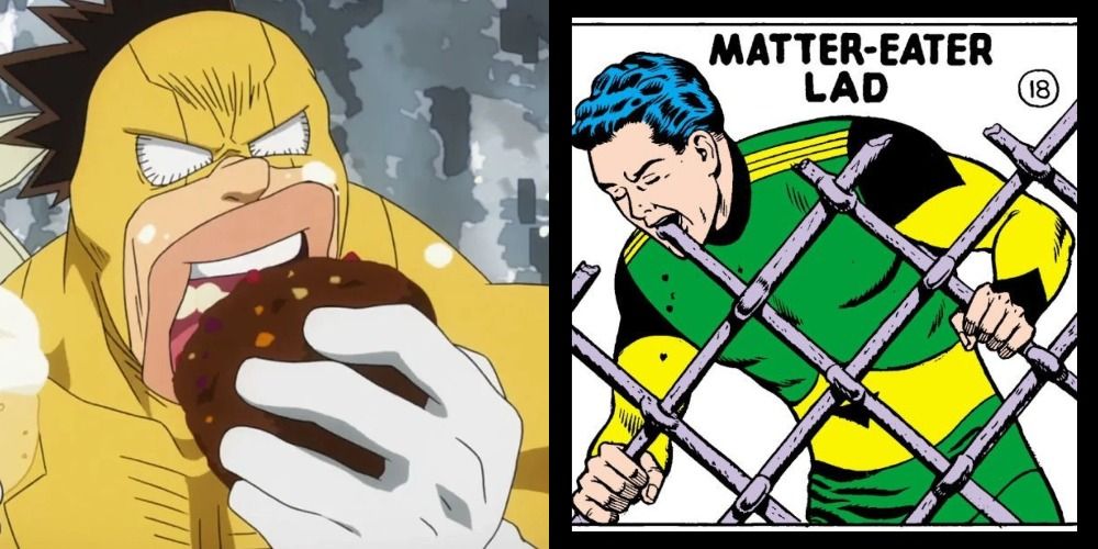 My Hero Academia&rsquo;s Sugarman and DC&rsquo;s Matter Eating Lad