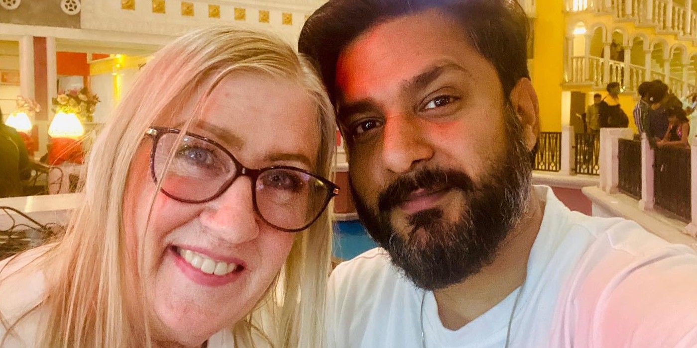 Sumit & Jenny Weight Loss close up pic no restaurante In 90 Day Fiance