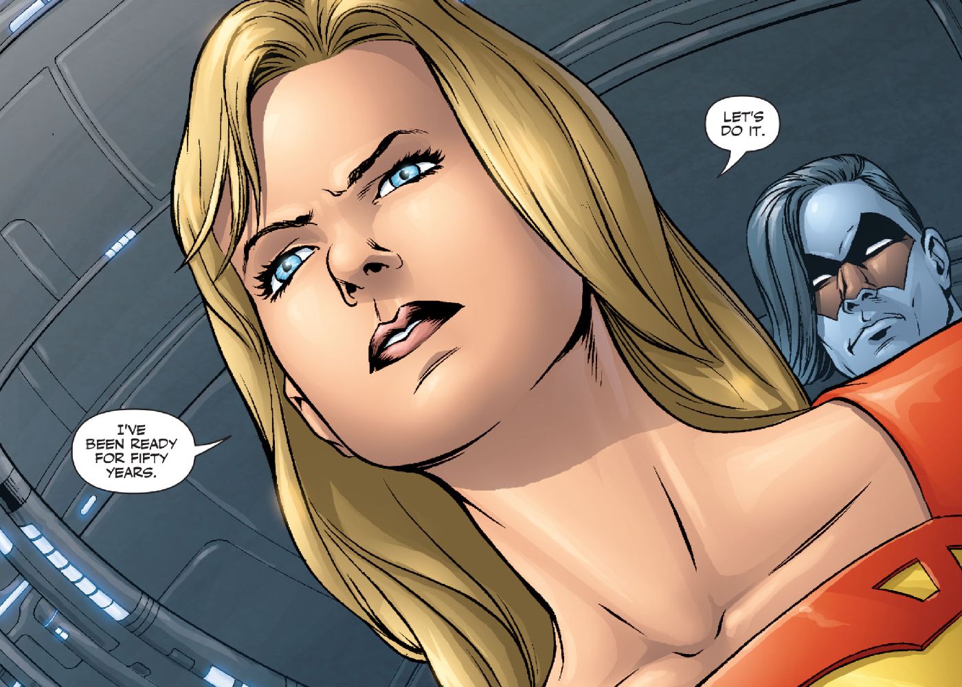 Supergirl confirms her better use for immortality.