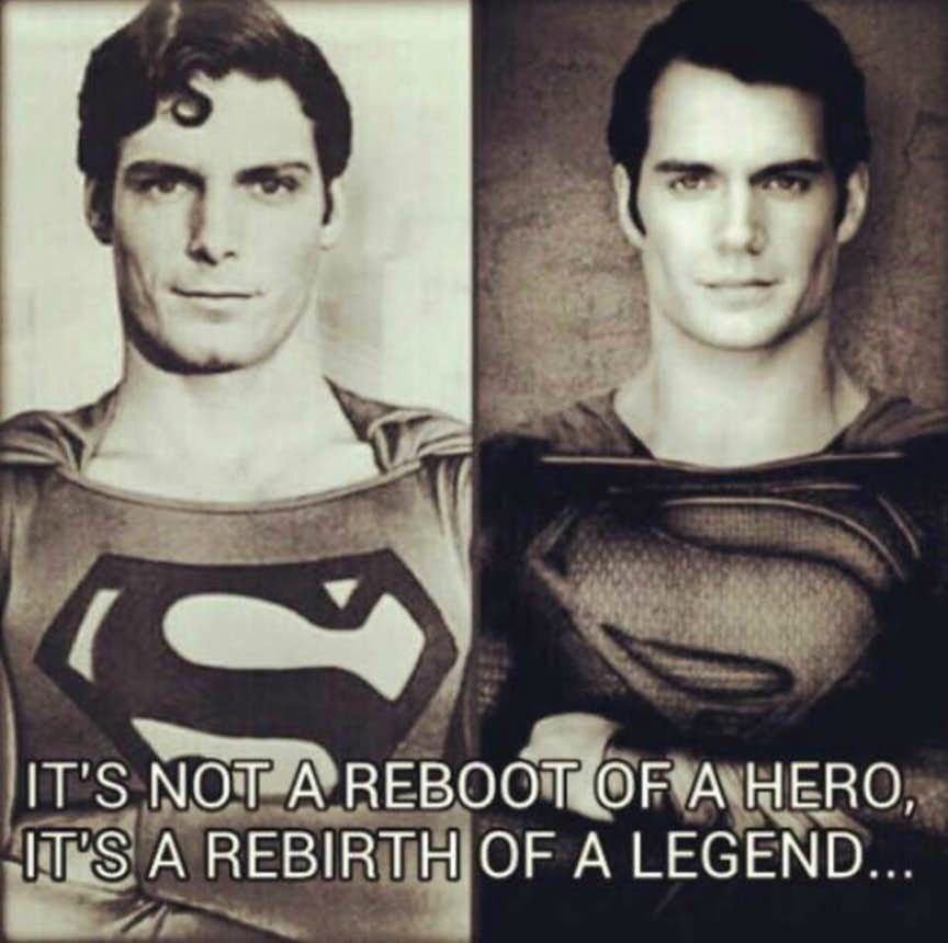 Superman Meme About The Rebirth Of A Legend.