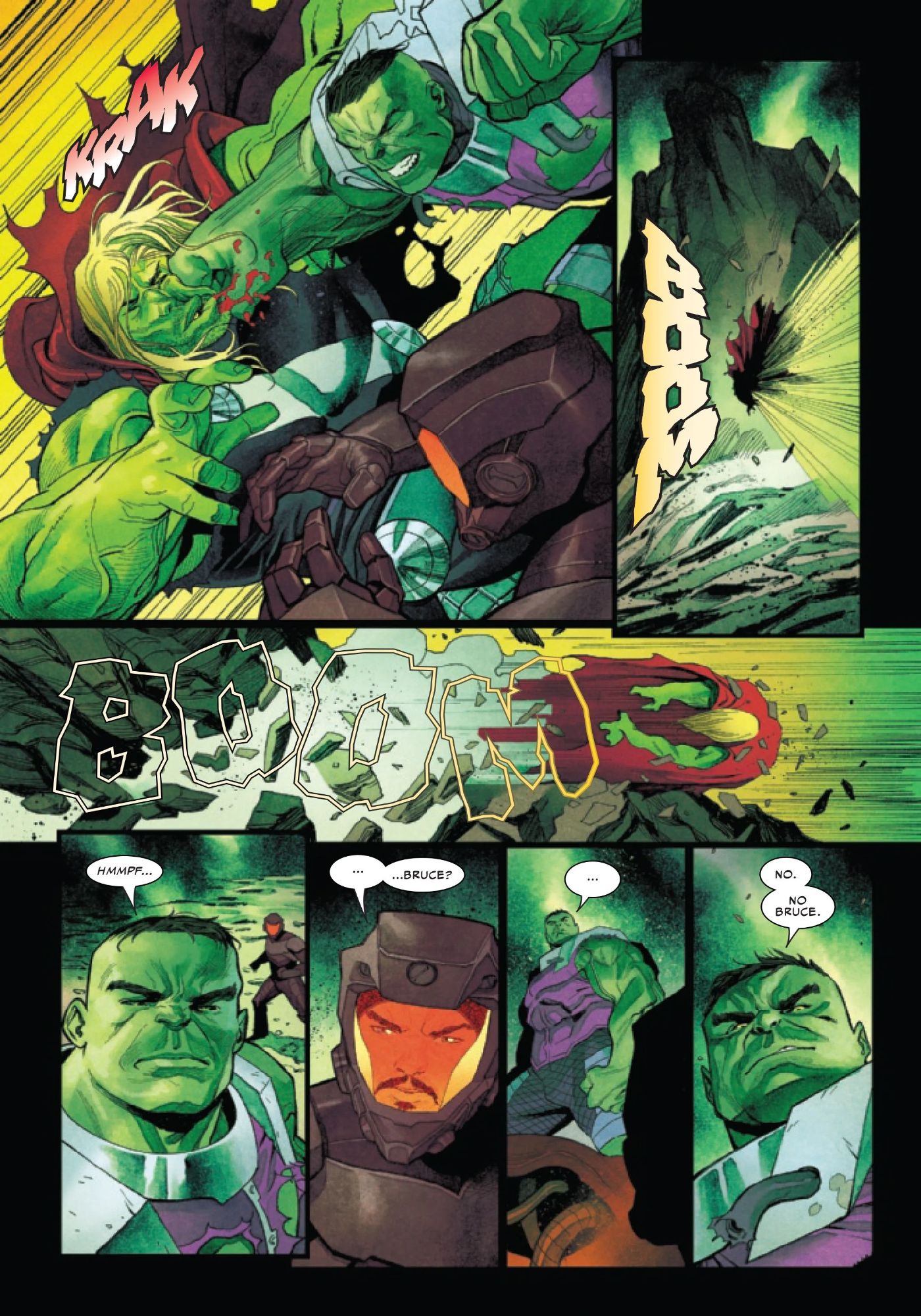 Thor Hulk Marvel Comics