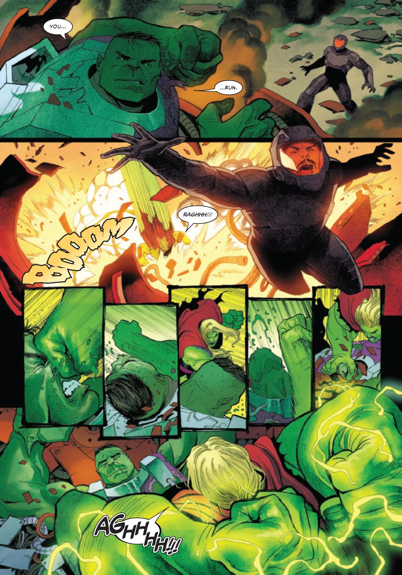 Thor Hulk Marvel Comics