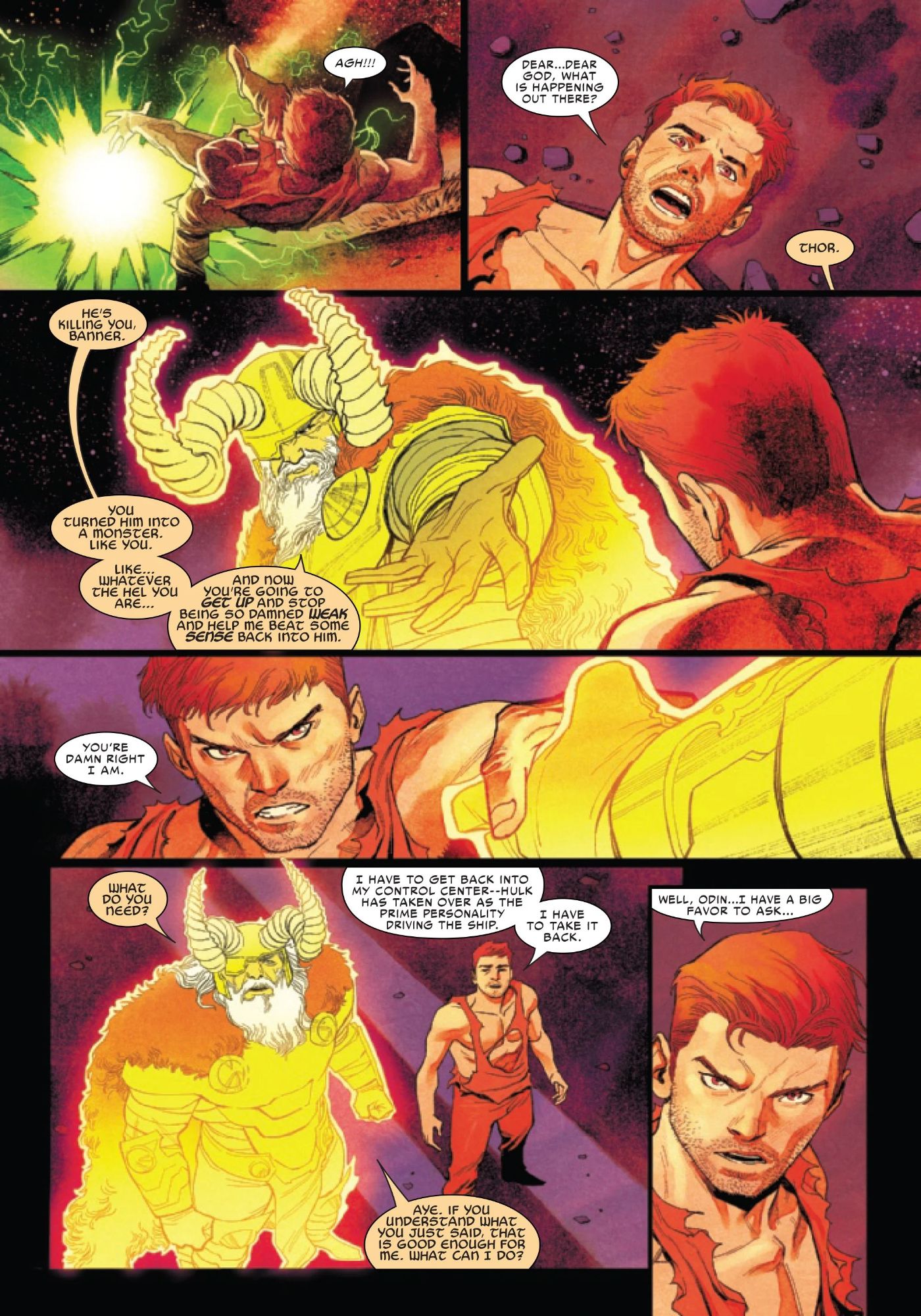 Thor Hulk Marvel Comics