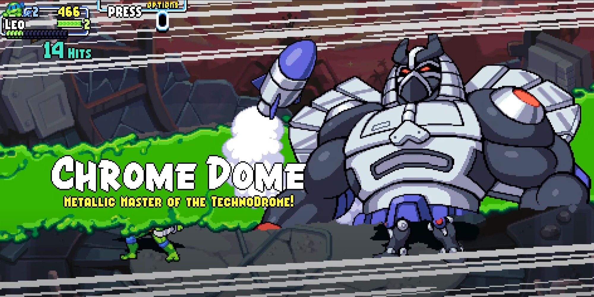 TMNT: Shredder's Revenge - How To Beat Chrome Dome