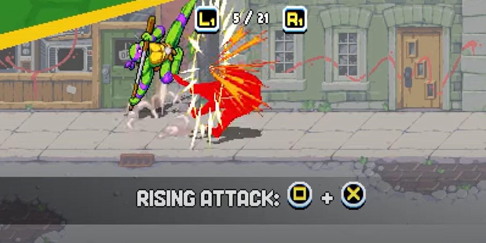 How To Do Rising Attacks in TMNT Shredder's Revenge