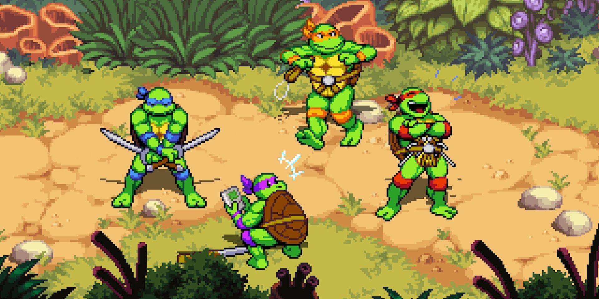 TMNT Shredders Revenge Turtle Lineup