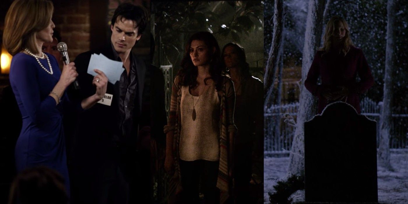 TVD 7x09 Cold As Ice - Caroline and Alaric