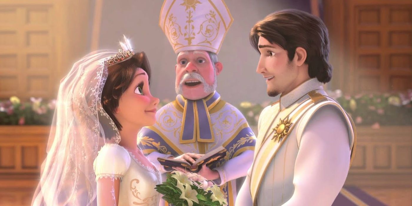 Flynn and Rapunzel are Married in Tangled Ever After