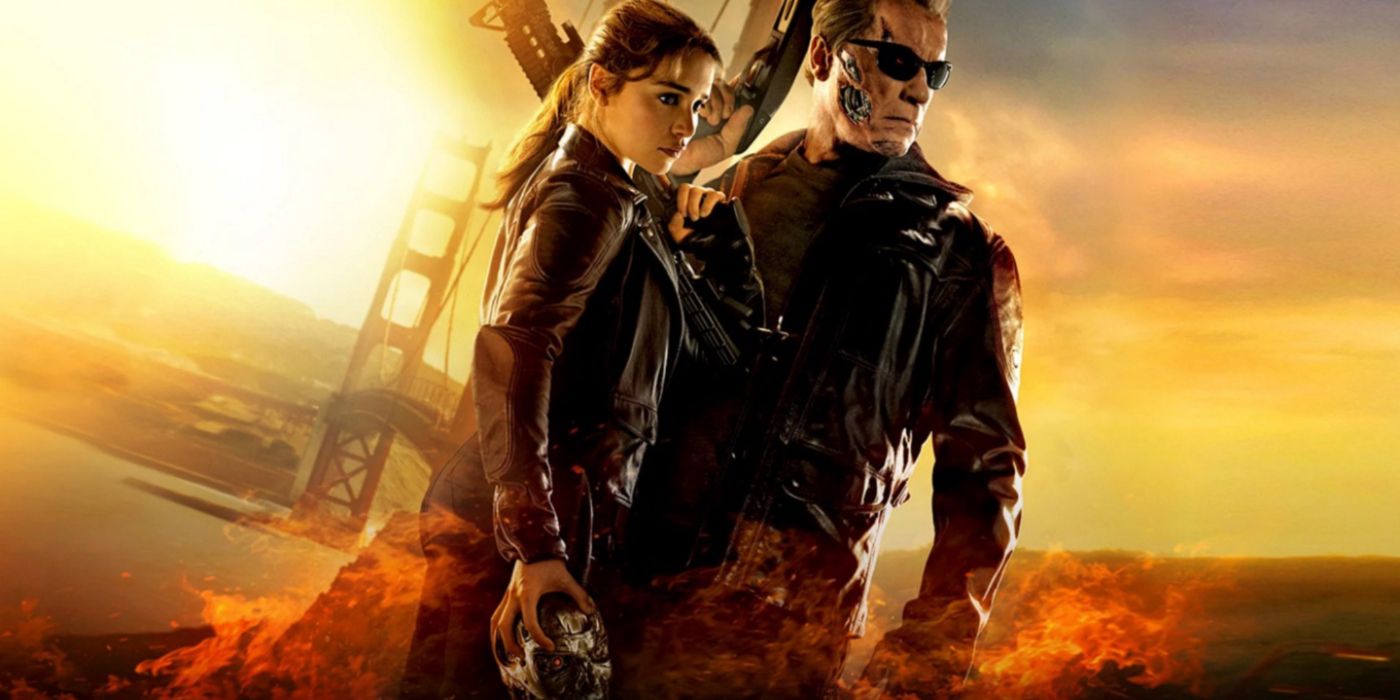 Terminator Genisys poster image.