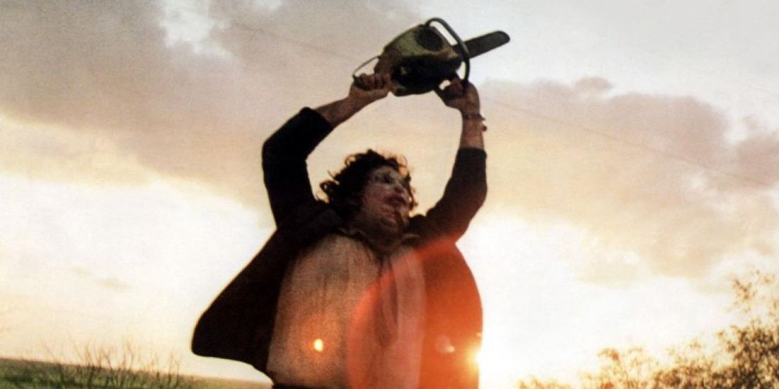 Leatherface as seen during the finale of The Texas Chainsaw Massacre.