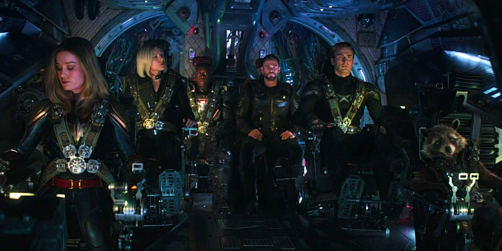 The Avengers go to space in Avengers Endgame